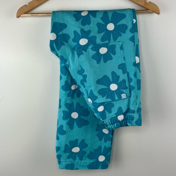 BIG BUD PRESS Blue Flower Classic Work Pants - Picture 3 of 11